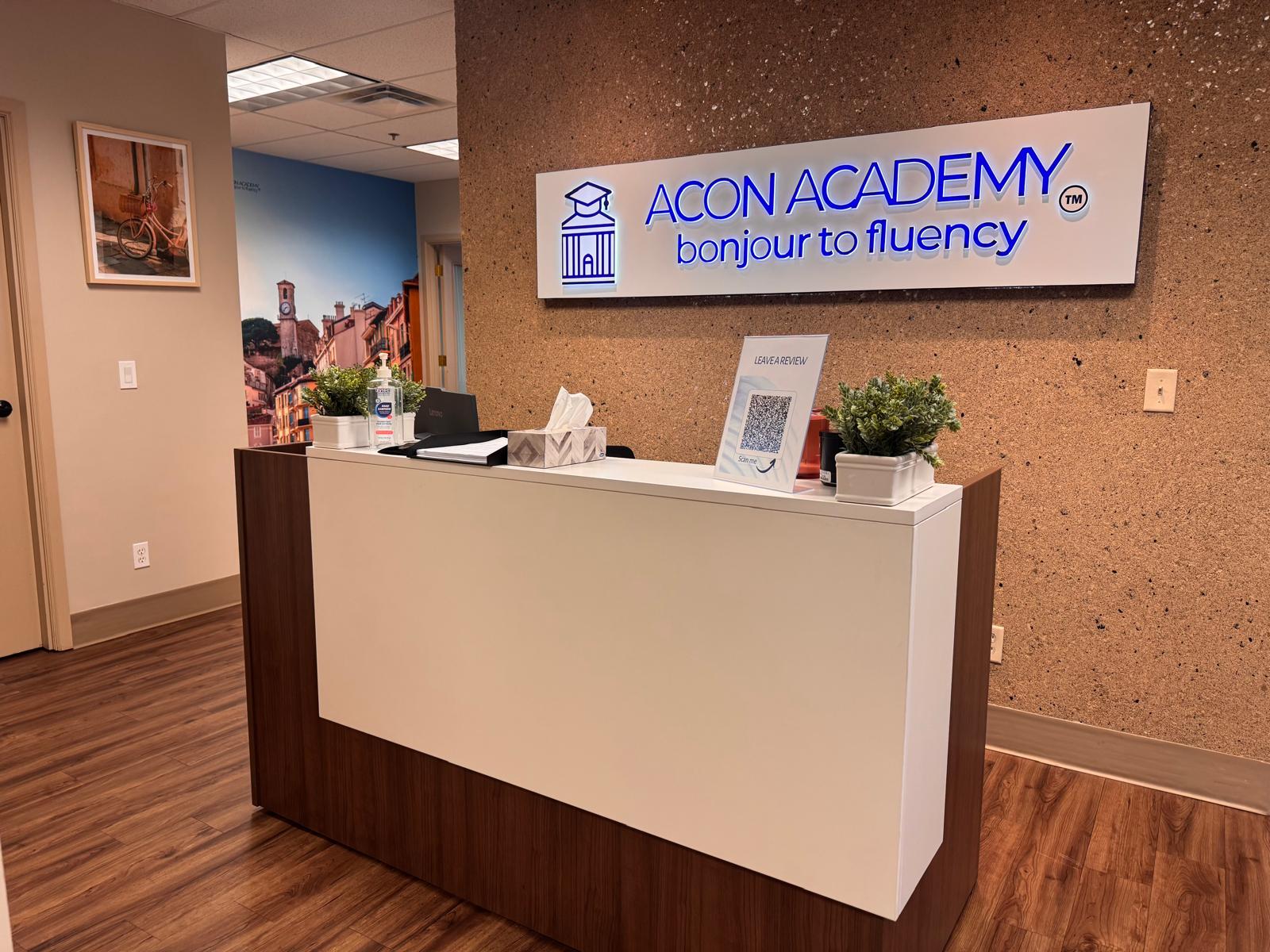 Kelowna campus reception